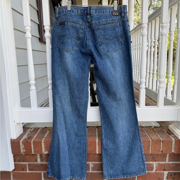 Vintage 90s Y2K Mudd Flare Denim jeans Size 13 - Picture 4 of 6